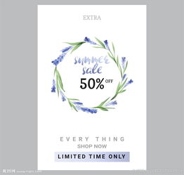 打折促銷廣告設計 吸引眼球的優(yōu)惠大酬賓